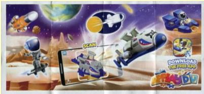 Space Launch Refresh Beipackzettel