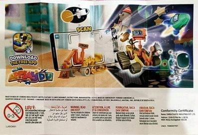 Space Explorer - Rover (Indien) Beipackzettel