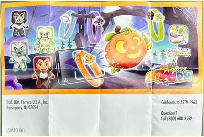 Halloween 2023 (Joy USA) Beipackzettel