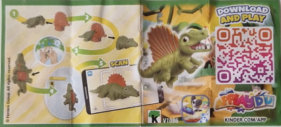 Sticky Dino Beipackzettel